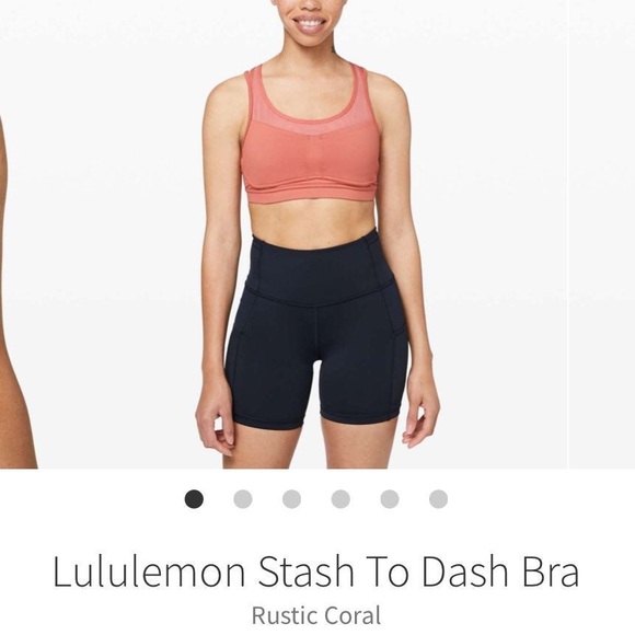 lululemon athletica Other - Lululemon stash to dash bra size 8